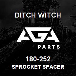 180-252 Ditch Witch SPROCKET SPACER | AGA Parts