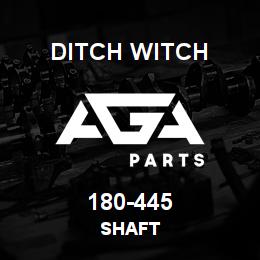 180-445 Ditch Witch SHAFT | AGA Parts