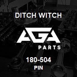 180-504 Ditch Witch PIN | AGA Parts