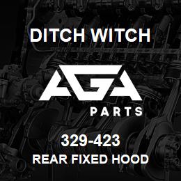 329-423 Ditch Witch REAR FIXED HOOD | AGA Parts