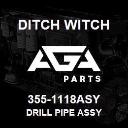355-1118ASY Ditch Witch DRILL PIPE ASSY | AGA Parts