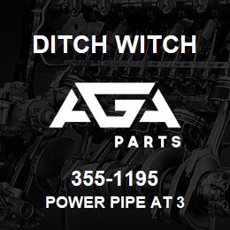 355-1195 Ditch Witch POWER PIPE AT 3 | AGA Parts