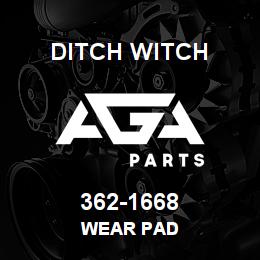 362-1668 Ditch Witch WEAR PAD | AGA Parts