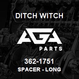 362-1751 Ditch Witch SPACER - LONG | AGA Parts