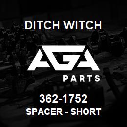 362-1752 Ditch Witch SPACER - SHORT | AGA Parts