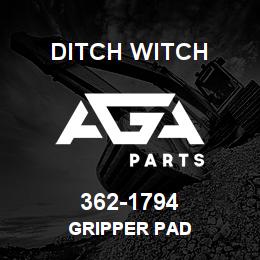 362-1794 Ditch Witch GRIPPER PAD | AGA Parts