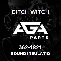 362-1821 Ditch Witch SOUND INSULATIO | AGA Parts