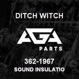 362-1967 Ditch Witch SOUND INSULATIO | AGA Parts