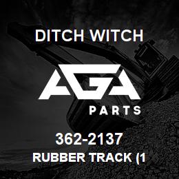362-2137 Ditch Witch RUBBER TRACK (1 | AGA Parts
