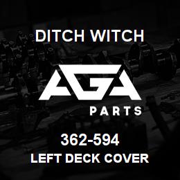 362-594 Ditch Witch LEFT DECK COVER | AGA Parts