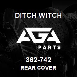 362-742 Ditch Witch REAR COVER | AGA Parts