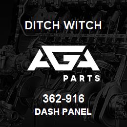 362-916 Ditch Witch DASH PANEL | AGA Parts