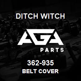 362-935 Ditch Witch BELT COVER | AGA Parts