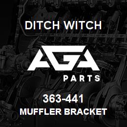363-441 Ditch Witch MUFFLER BRACKET | AGA Parts