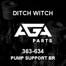 363-634 Ditch Witch PUMP SUPPORT BR | AGA Parts