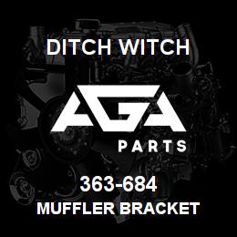 363-684 Ditch Witch MUFFLER BRACKET | AGA Parts