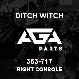 363-717 Ditch Witch RIGHT CONSOLE | AGA Parts