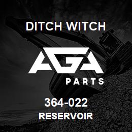 364-022 Ditch Witch RESERVOIR | AGA Parts