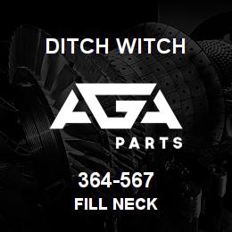 364-567 Ditch Witch FILL NECK | AGA Parts