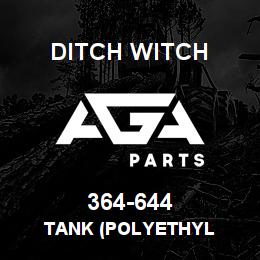 364-644 Ditch Witch TANK (POLYETHYL | AGA Parts