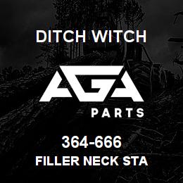 364-666 Ditch Witch FILLER NECK STA | AGA Parts