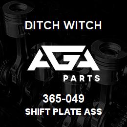 365-049 Ditch Witch SHIFT PLATE ASS | AGA Parts