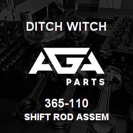365-110 Ditch Witch SHIFT ROD ASSEM | AGA Parts