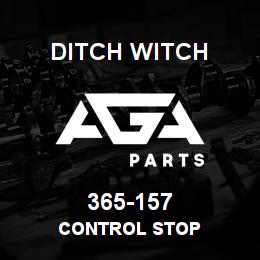 365-157 Ditch Witch CONTROL STOP | AGA Parts
