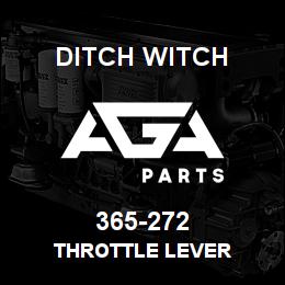365-272 Ditch Witch THROTTLE LEVER | AGA Parts