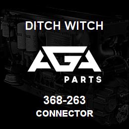 368-263 Ditch Witch CONNECTOR | AGA Parts