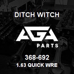 368-692 Ditch Witch 1.63 QUICK WRE | AGA Parts