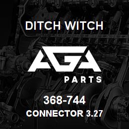 368-744 Ditch Witch CONNECTOR 3.27 | AGA Parts
