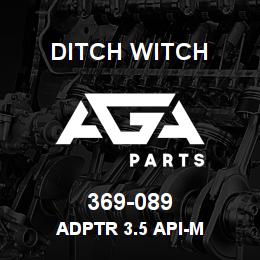 369-089 Ditch Witch ADPTR 3.5 API-M | AGA Parts