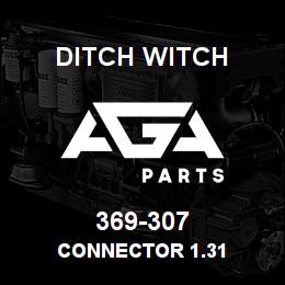 369-307 Ditch Witch CONNECTOR 1.31 | AGA Parts