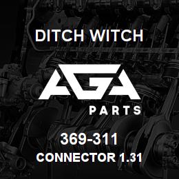 369-311 Ditch Witch CONNECTOR 1.31 | AGA Parts
