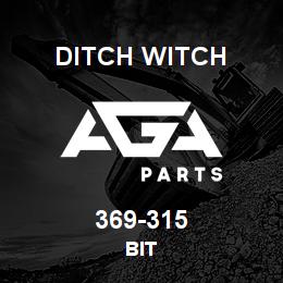 369-315 Ditch Witch BIT | AGA Parts