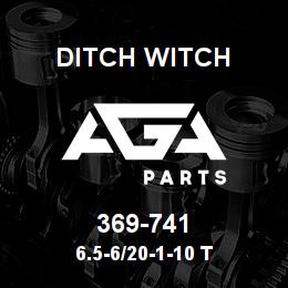 369-741 Ditch Witch 6.5-6/20-1-10 T | AGA Parts