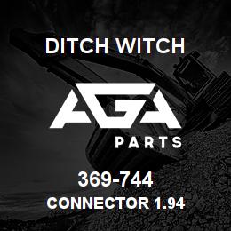 369-744 Ditch Witch CONNECTOR 1.94 | AGA Parts