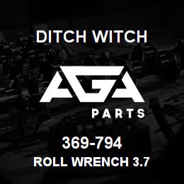 369-794 Ditch Witch ROLL WRENCH 3.7 | AGA Parts