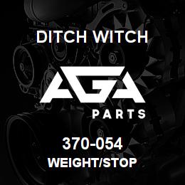 370-054 Ditch Witch WEIGHT/STOP | AGA Parts