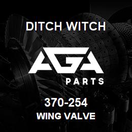 370-254 Ditch Witch WING VALVE | AGA Parts