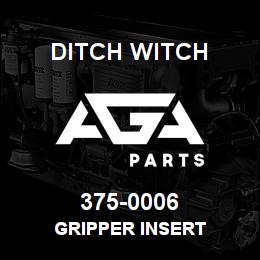 375-0006 Ditch Witch GRIPPER INSERT | AGA Parts