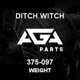 375-097 Ditch Witch WEIGHT | AGA Parts