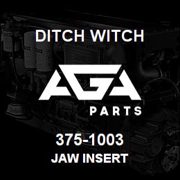 375-1003 Ditch Witch JAW INSERT | AGA Parts
