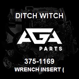 375-1169 Ditch Witch WRENCH INSERT ( | AGA Parts