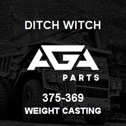 375-369 Ditch Witch WEIGHT CASTING | AGA Parts
