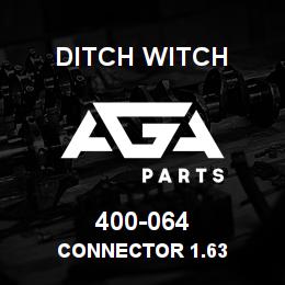 400-064 Ditch Witch CONNECTOR 1.63 | AGA Parts