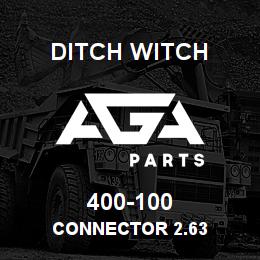 400-100 Ditch Witch CONNECTOR 2.63 | AGA Parts