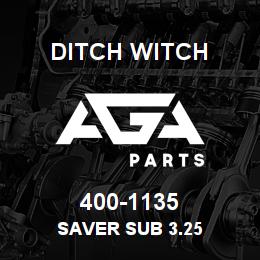 400-1135 Ditch Witch SAVER SUB 3.25 | AGA Parts