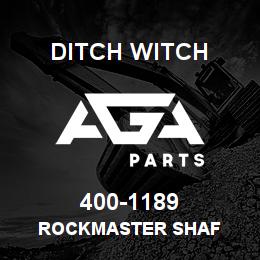 400-1189 Ditch Witch ROCKMASTER SHAF | AGA Parts